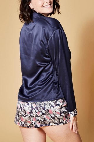 Camisa de pijama In Style - Azul-marinho