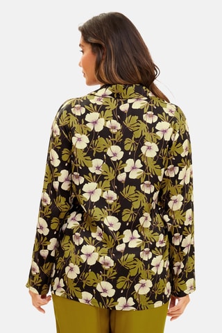 Camisa de pijama Trendy Mix - Preto