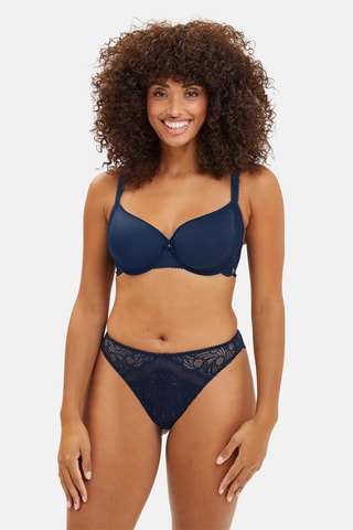 Tanga Ariane - Azul-marinho