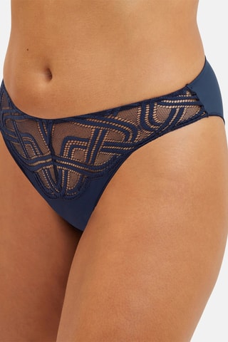 Cueca Elise - Azul-marinho