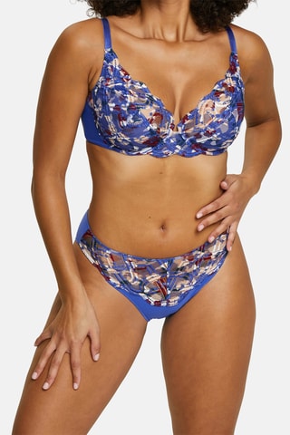 Tanga Elise Fantaisy - Azul-cobalto
