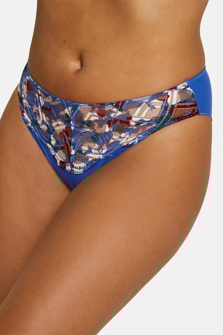 Tanga Elise Fantaisy - Azul-cobalto