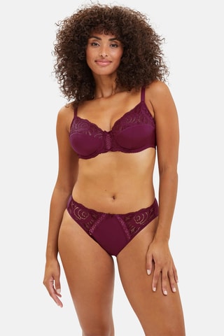 Tanga Amélie - Bordô