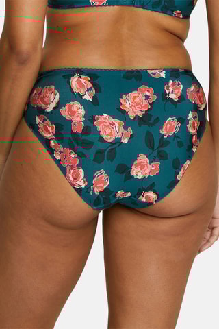 Tanga Tiffany - Azul-pato