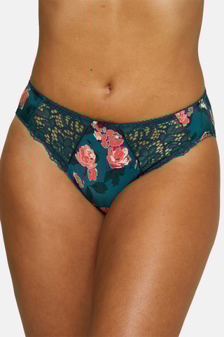 Tanga Tiffany - Azul-pato