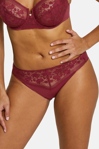 Tanga Suzie - Bordô