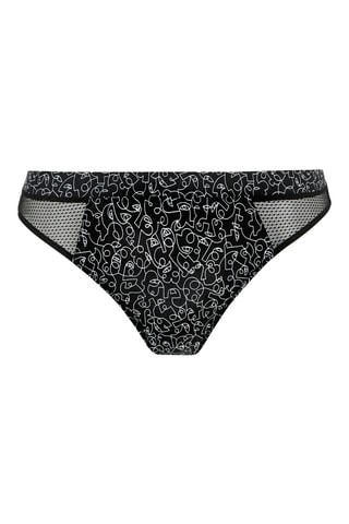 Tanga Merveilleuse Pop - Preto