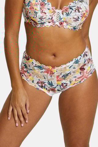 Shorties Arum Mosaic - Branco