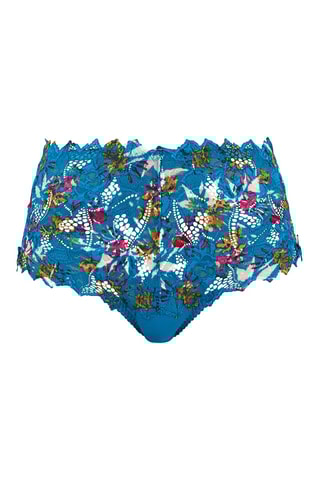 Shorties Arum Mosaic - Azul-petróleo