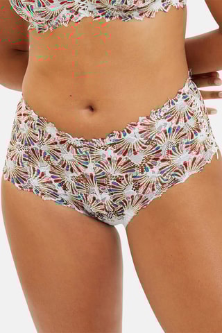 Shorties Arum Mosaic - Branco