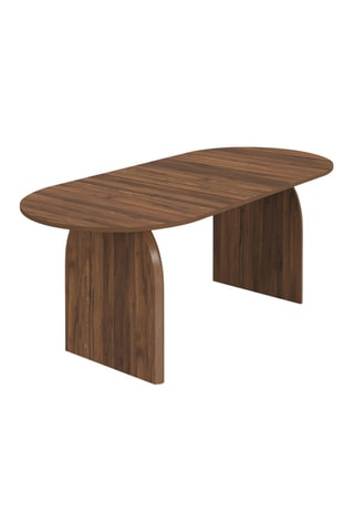 Mesa de refeição extensível Japandi - 160-200 cm