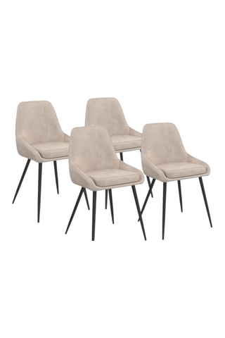 4 cadeiras Olivia - 47,5 x 79 x 54 cm