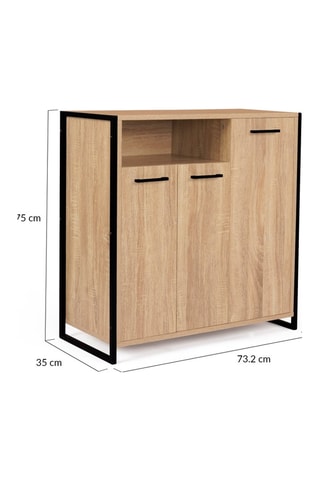 Sapateira industrial Alan - 73,2 x 35 x 75 cm