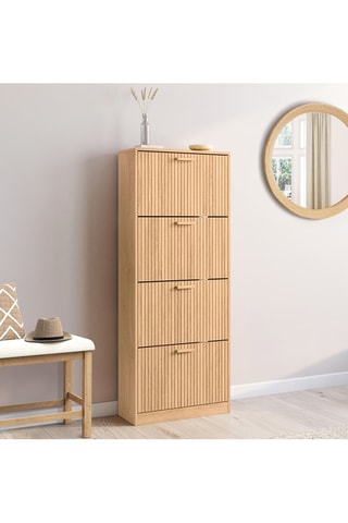 Sapateira 4 batentes Faustine - 60 x 150 x 24 cm