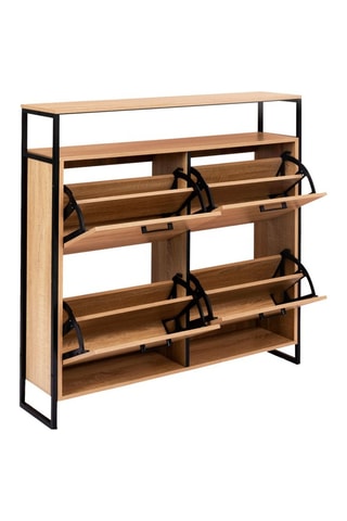 Sapateira 4 batentes Alan - 100 x 97 x 23 cm