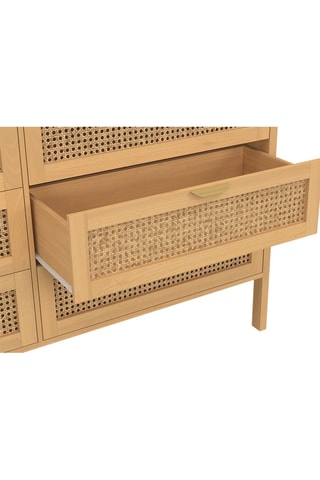 Cómoda 6 gavetas Eve - 140 x 80 x 40 cm