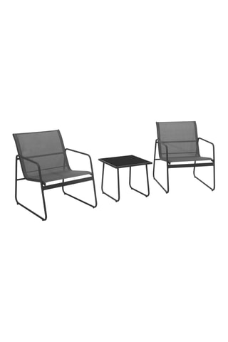 Conjunto de jardim - 44,5 x 44,5 x 41 cm - 2 lugares