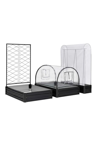 Conjunto de hortas e estufas tipo horta - 