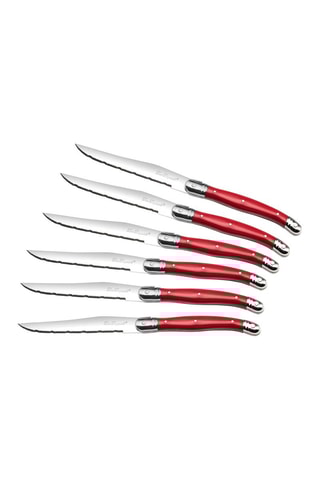 6 couteaux à steak en acier inoxydable 18/0 Tradition - 23 cm