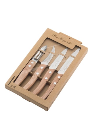 4 couteaux en acier inoxydable 13/0 - Forest