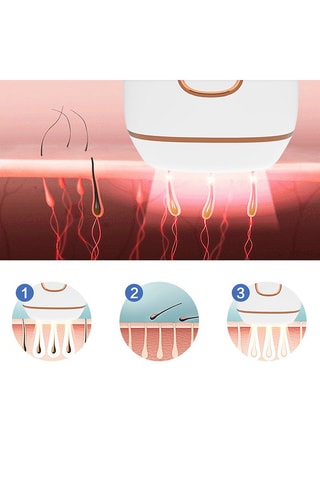Épilateur à lumière pulsée T5S Blanc