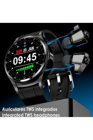 Montre connectée GT66 - Noir