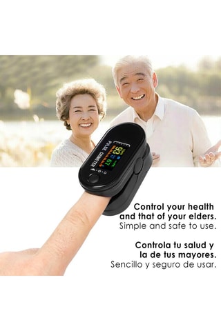 Moniteur de fréquence cardiaque numérique sans fil - Noir