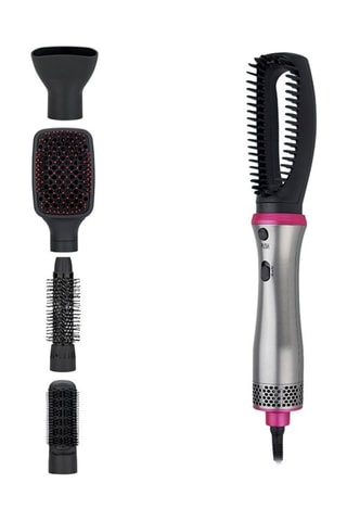 Brosse soufflante avec accessoires BY-812 - Revêtement céramique