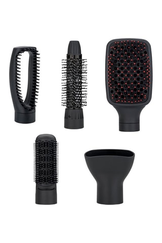 Brosse soufflante avec accessoires BY-812 - Revêtement céramique