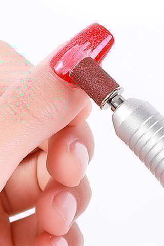 Kit ponceuse à ongles portatif - 6 têtes