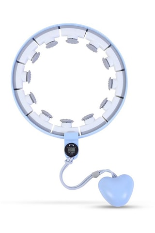 Cerceau de fitness lumineux - Blanc et bleu