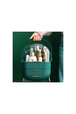 Rangement à maquillage - 
Vert