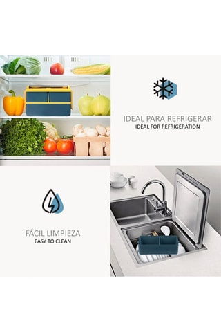 Boîte à lunch - 20 x 9,5 x 12 cm