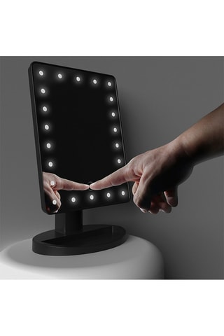 Miroir à poser lumineux à LED