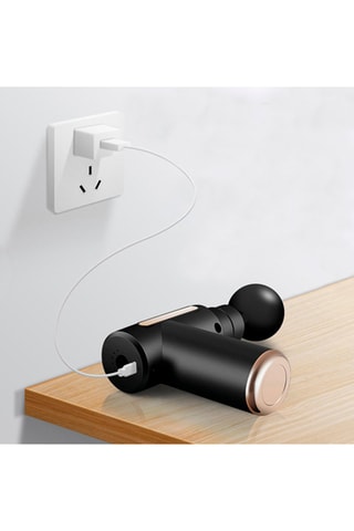 Mini pistolet de massage musculaire - Noir