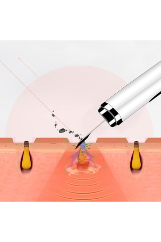 Appareil de massage multifonctions visage - Blanc