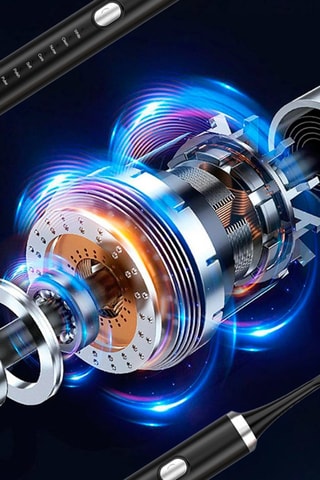 Brosse à dents électrique sonique rechargeable waterproof - 8 modes de brossage