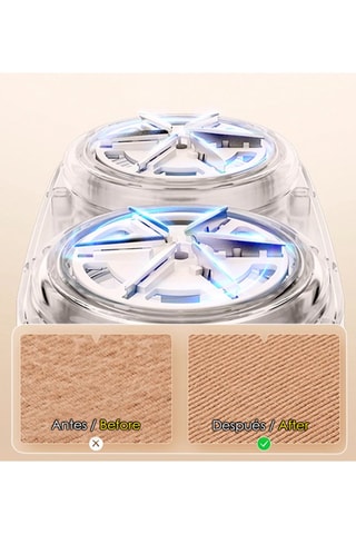 Appareil à double tête anti-peluches