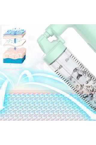 Pulvérisateur d'oxygène pour visage   Bleu clair