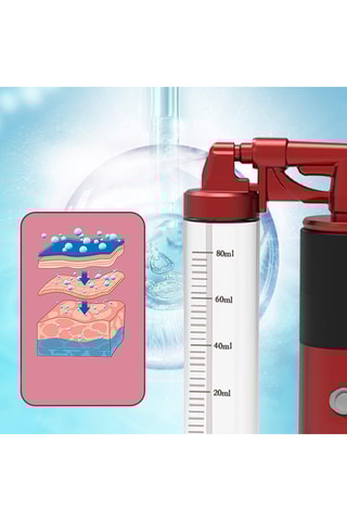 Pulvérisateur à injection d'oxygène - Rouge