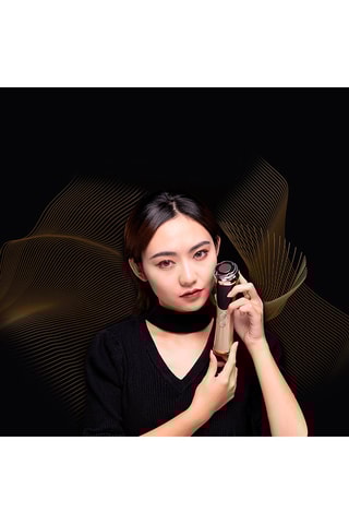 Appareil à ultrasons visage - Doré rose