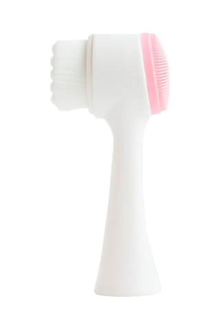 Brosse double face multifonction pour le visage