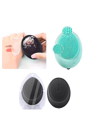 Micro-brosse électrique visage et corps en silicone