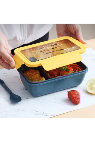 Boîte à lunch avec thermos - 20,3 x 12,3 x 7,3 cm