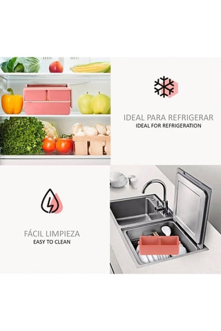 Boîte à lunch - 20 x 9,5 x 12 cm