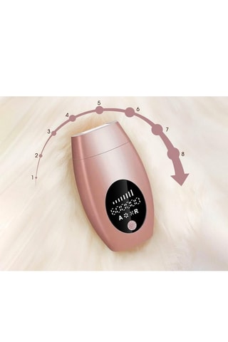 Épilateur à lumière pulsée IPL - 8 niveaux - Doré rose