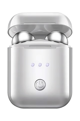 Appareil de massage à ultrasons pour le visage - Argenté