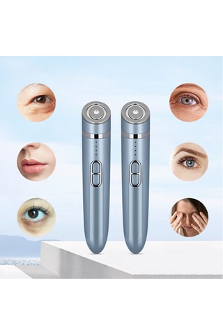 Appareil de massage pour le visage - Bleu