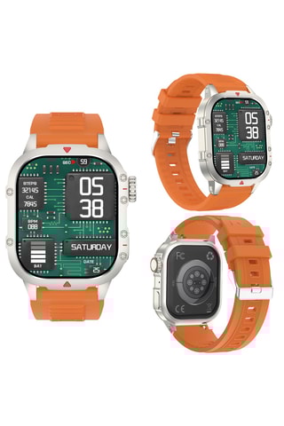 Montre connectée - Compatible Android et IOS - Orange