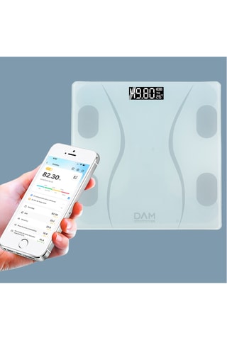 Balance connectée - Blanc - Jusqu'à 180 kg